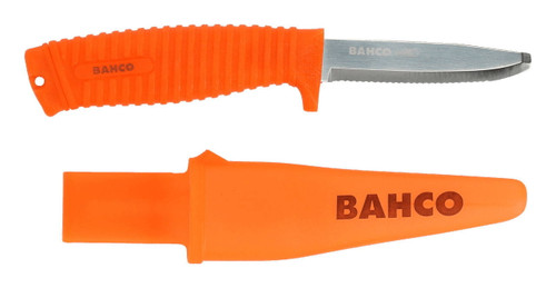 Bahco Rescue floating knife with fluorescent handle - 1446-FLOAT
