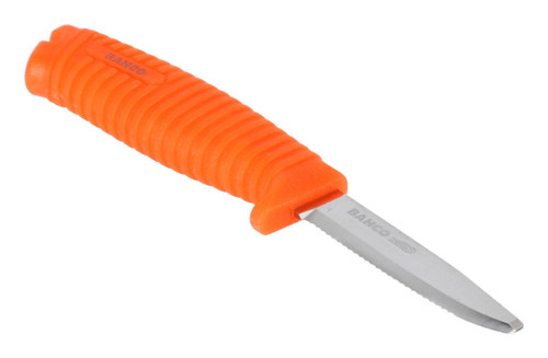 Bahco Rescue floating knife with fluorescent handle - 1446-FLOAT