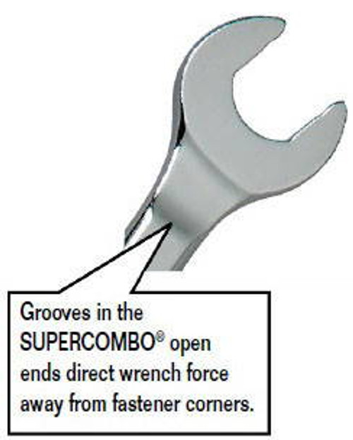 Williams 3/8 Williams Polished Chrome Combination Wrench 12 PT - JHWMID12A