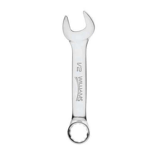 3/4" Williams Polished Chrome Stubby Combination Wrench 12 PT - JHW11324