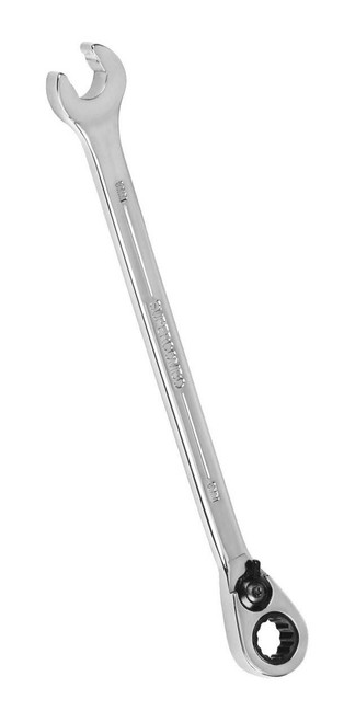 Williams 1/2 Williams Polished Chrome Reversible Ratcheting Combination Wrench 12 PT - JHW1216RCU