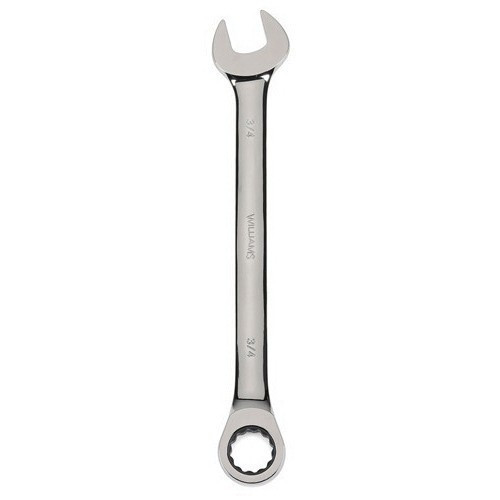 Williams 1 1/8 Williams Polished Chrome Combination Ratcheting Wrench 12 PT - JHW1236NRC Williams 1 1/8 Williams Polished Chrome Combination Ratcheting Wrench 12 PT - JHW1236NRC