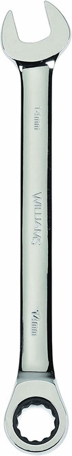 Williams 13MM Williams Polished Chrome Combination Ratcheting Wrench 12 PT - JHW1213MNRC Williams 13MM Williams Polished Chrome Combination Ratcheting Wrench 12 PT - JHW1213MNRC
