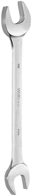 1/2x9/16" Williams Satin Chrome Double Head Open End Wrench - JHW1725B Pro Torque Tools