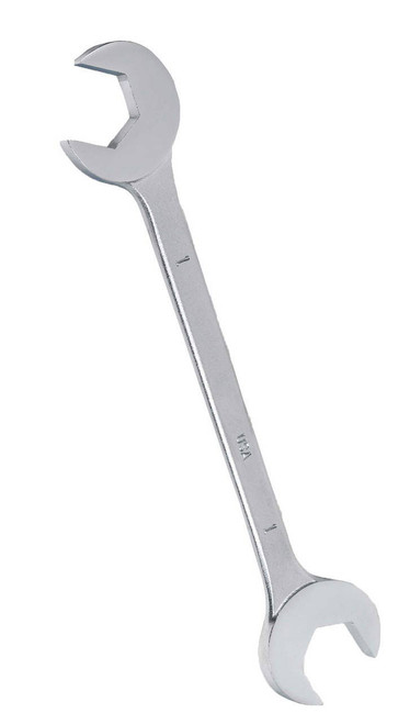 Williams 3/8 Williams Satin Chrome 15°-60° Double Open End Angle Head Wrench - JHW3712