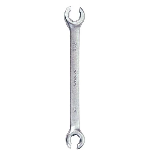 3/8x7/16" Williams Satin Chrome Double Head Flare Nut Wrench 6 PT - JHW10600