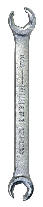 Williams 3/4x1 Williams Satin Chrome Double Head Flare Nut Wrench 6 PT - JHWXFN-2432 Williams 3/4x1 Williams Satin Chrome Double Head Flare Nut Wrench 6 PT - JHWXFN-2432