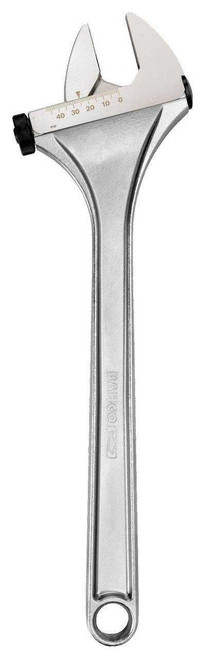 10" Williams Chrome Rounded Handle Side Nut Adjustable Wrench - 93CUS Pro Torque Tools