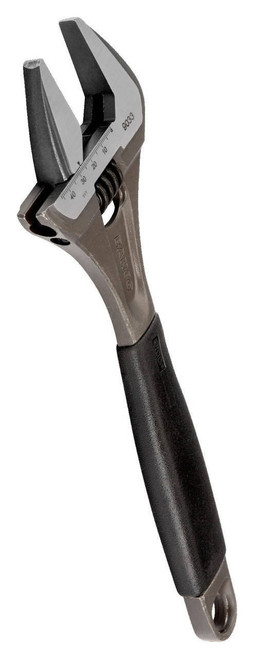 Williams 10 Williams Black Wide Opening Jaw Adjustable Wrench with Rubber Handle - 9033 R US