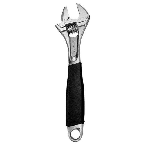 6" Williams Chrome Adjustable Wrench with Rubber Handle - 9070 RC US