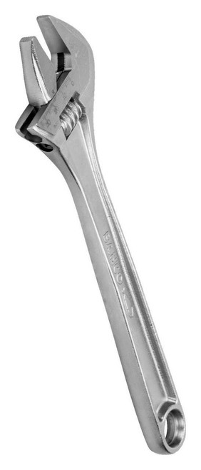 Williams 15 Williams Chrome Standard Adjustable Wrench Steel Handle - 8074 RC US