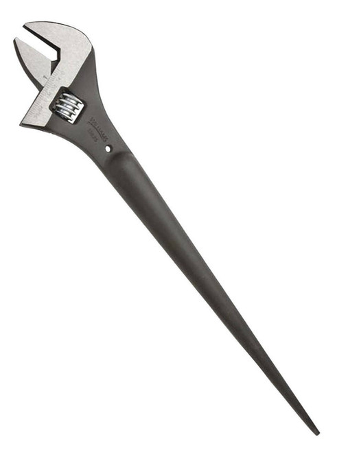 15" Williams Black Heavy-Duty with Polished Head Adjustable Construction Wrench - JHW13625A Pro Torque Tools