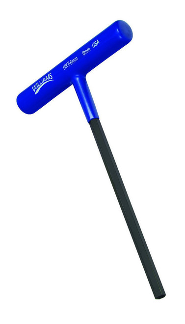 Williams 8MM Williams Black Cushion Grip T-Handle Hex Driver - JHWHKT-8MM  Williams 8MM Williams Black Cushion Grip T-Handle Hex Driver - JHWHKT-8MM