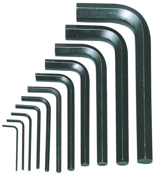 2-17MM Williams Black Folding Hex Key Set 11 Pcs Pro Torque Tools