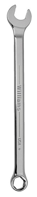 Williams 11/16 Williams Polished Chrome Combination Wrench 6 PT - JHW622SC