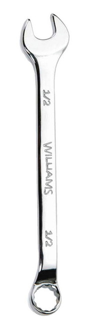 Williams 1/4 Williams Polished Chrome Combination Wrench Offset 12 PT - JHW11950
