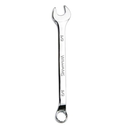 1/4" Williams Polished Chrome Combination Wrench Offset 12 PT - JHW11950