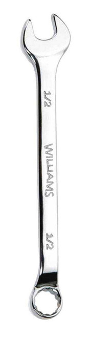 3/8" Williams Polished Chrome Combination Wrench Offset 12 PT - JHW11952 Pro Torque Tools