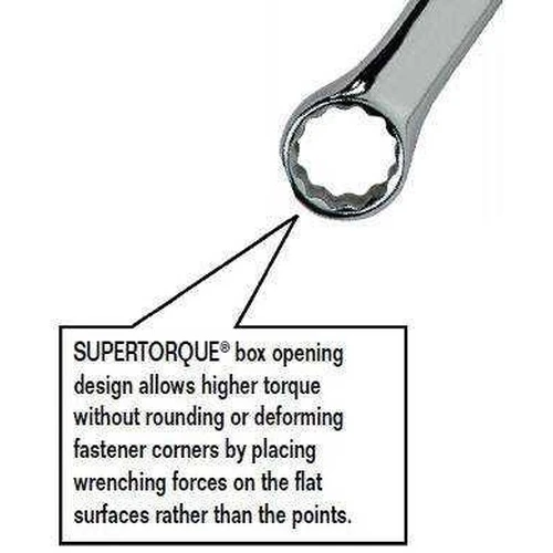 2 1/16" Williams Black SUPERCOMBO Combination Wrench 12 PT - JHW1191B