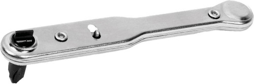 Williams 4 Williams Satin Chrome Mini Ratcheting Screwdriver Comfort Grip Handle - 807SXUSA