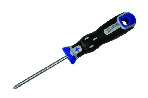 #2 Williams SuperTorque Phillips Screwdriver 3 7/8" - JHWSPR-P-2-1 Pro Torque Tools