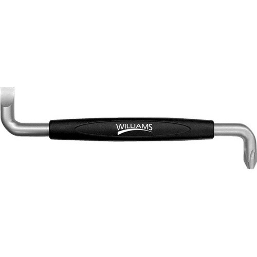 # 1 x # 2 Williams Satin Chrome Offset Screwdriver 4" - JHW24104