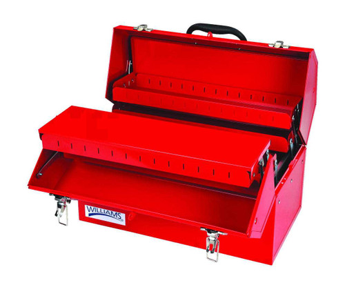 18" Williams Four Tray Cantilever Toolbox - JHWTB-6218B Pro Torque Tools