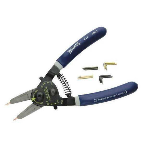 2 - 1" Williams Retaining Ring Pliers Set 2 Pcs - JHW23092 Pro Torque Tools