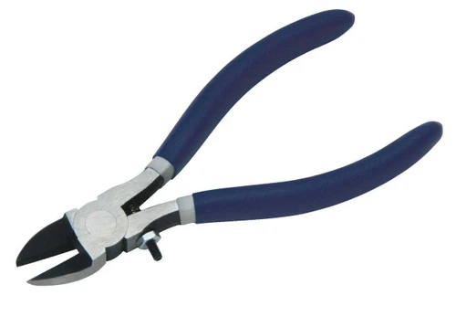 7 1/2" Williams Plastic Cutting Diagonal Pliers with Double-Dipped Plastic Handle - JHWPL-49C Pro Torque Tools