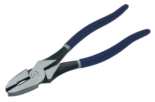 Williams 9 1/2 Williams Industrial Grade Linesmans Pliers with Double-Dipped Plastic Handle - JHWPL-209X