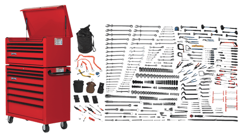 Williams Complete Tools at Height Master Maintenance Set with Tool Boxes 409 Pcs - JHWSC409THTB