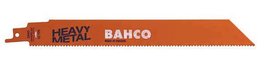  Bahco Bi-Metal Reciprocating Saw Blade For Cutting Heavy Metal 10 TPI, 6\", 2 Pack - BAH900610HT2 
