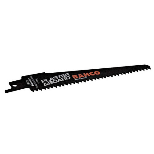 Bahco Bi-Metal Reciprocating Saw Blade For Cutting Plaster And Board 7 TPI, 12", 10 Pack - BAH921207SLT