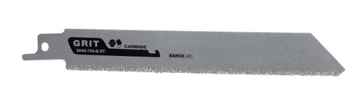 Bahco Carbon Grit Reciprocating Saw Blade For Cutting Tile And Glass Grit TPI, 6", 2 Pack - 3946-150-G-ST-2P Pro Torque Tools