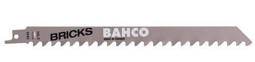  Bahco Carbide Tipped Reciprocating Saw Blade For Cutting Stone Materials 6 TPI, 12\", 1 Pack - BAH961206ST1 