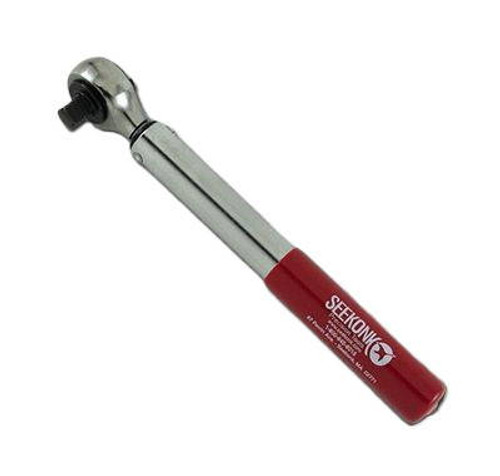 Seekonk 3/8\'\' Dr 100-300 in. lbs Seekonk Preset Click Type Ratchet Torque Wrench -NC-300R 3/8 