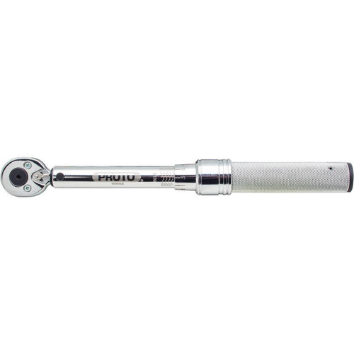3/8" Dr 40-200 In Lbs Proto Adjustable Torque Wrench - J6063C Pro Torque Tools