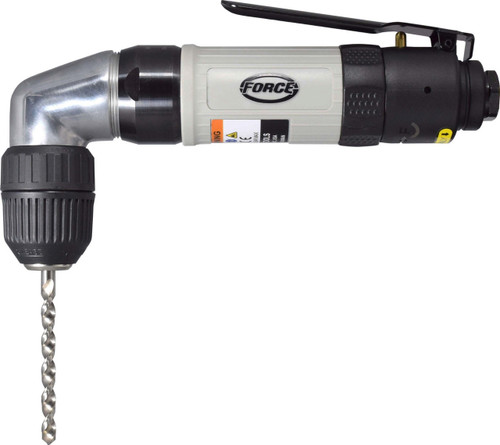 Sioux Tools 5430CKL Reversible Right Angle Drill | 0.5 HP | 3/8" Chuck Capacity | 1400 RPM | Keyless Chuck