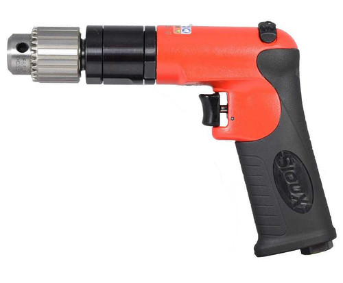 Sioux Tools SDR5P5R2 Reversible Compact Drill | 0.5 HP | 500 RPM | 1/4" Keyed Chuck Pro Torque Tools