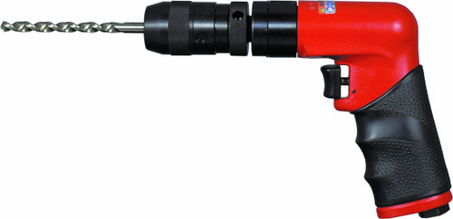 Sioux Tools SDR4P36NK2 SDR4P Straight Drill | 1/4 in Chuck Keyless Chuck | 0.4 HP | 20 CFM Air Flow | 90 PSI | 6.6 in OAL