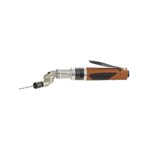 Sioux Tools SDR10S40N360 Non-Reversible Miniature Angle Drill | 1/4 in Keyed Chuck | 4000 RPM Speed | 12-1/2 in OAL | Tool Only