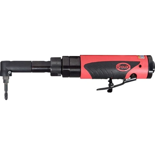 Sioux Tools SDR4A20S8L 90 deg Head Miniature Angle Drill | 1/4-28 Chuck | 2000 RPM | 0.4 HP