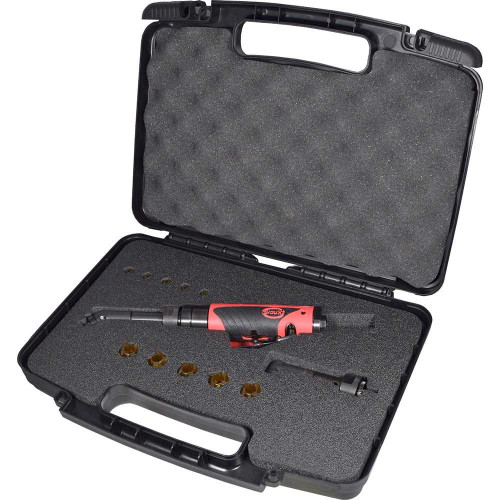 Sioux Tools SDR4A8SF-SRK Sealant Removal Kit with 90 and 45 Degree Angle Head | 0.4 HP | 800 RPM | 1/4"-28 Spindle Internal Thread Pro Torque Tools