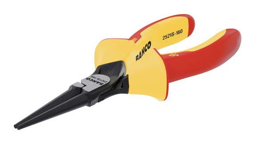 6-1/4" Bahco 1000V Round Nose Plier - 2521S-160