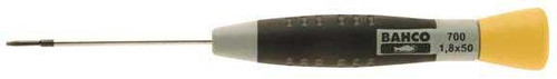 137 MM Bahco Slotted Screwdriver with Precision Grip 2.5 MM Tip - BAH7002550 Pro Torque Tools