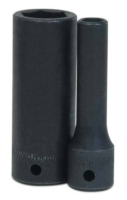 27 MM Williams 1/2" Dr Deep Impact Socket 6 Pt - JHW37727