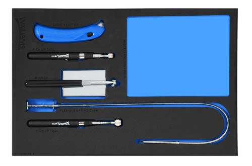 Williams Utility Tool Set in 1/3 Foam Drawer Inset 5 Pcs - JHWFITS-6 Pro Torque Tools