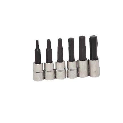 6 MM Williams 1/4" Dr Mid Length Hex Bit Socket - JHW35066