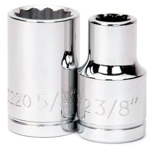 1-1/4" Williams 1/2" Dr Shallow Socket 12 Pt - JHW32240