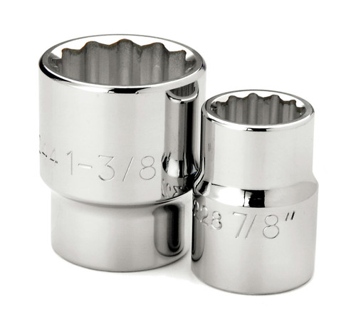 1-5/8" Williams 3/4" Dr Shallow Socket 12 Pt - JHW33252